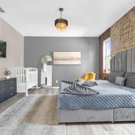 Beautiful 5Br 4 Baths Themed Home Near Disney And Universal, Private Pool, Gameroom, Baby Crib And More Kissimmee Kültér fotó